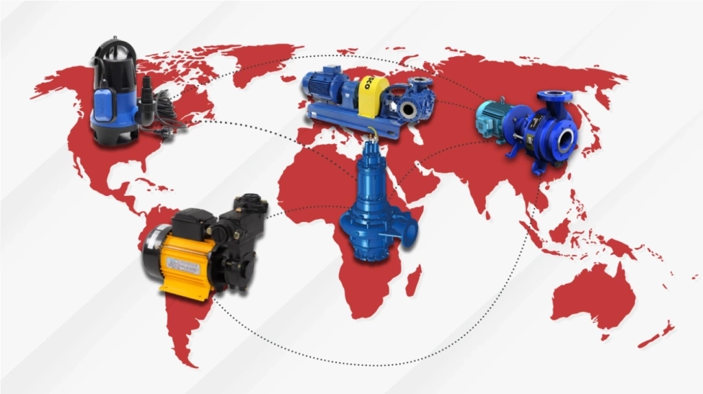 برند انواع پمپ