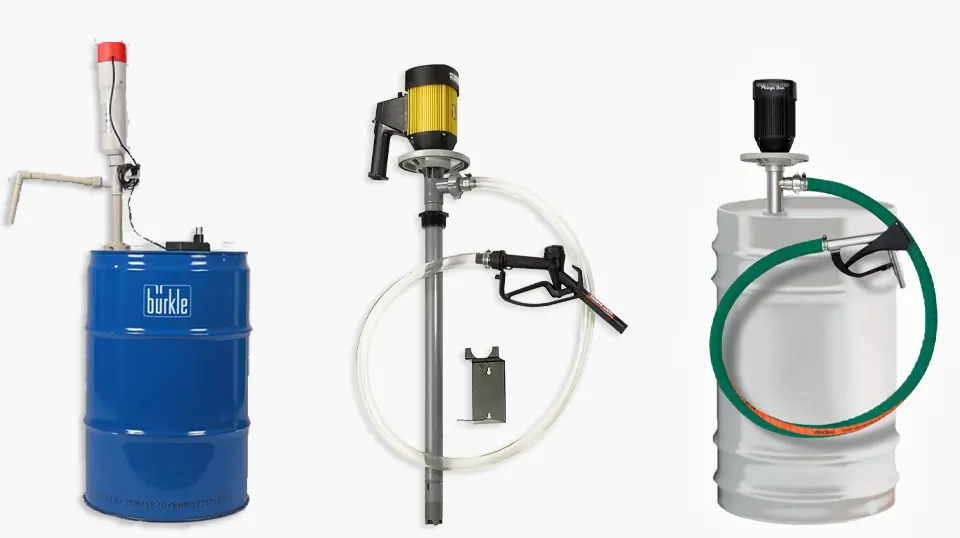 پمپ بشکه کش