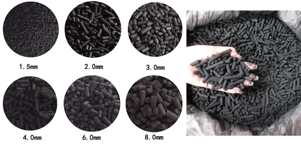 انواع کربن اکتیو