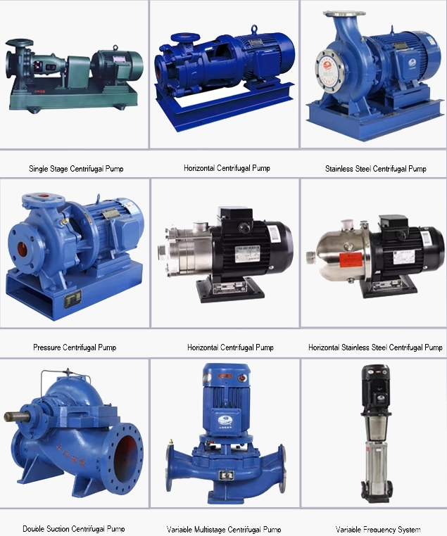 انواع پمپ سانتریفیوژ